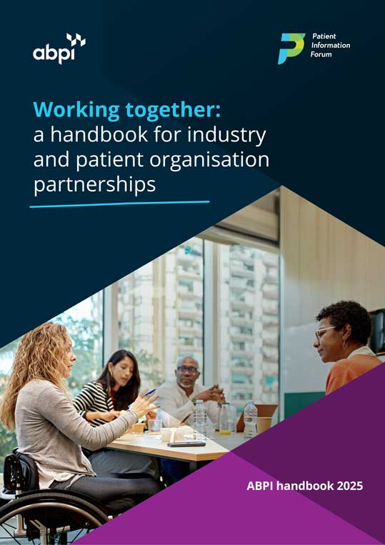 Working together: a handbook for industry and patient organisation partnerships 2025